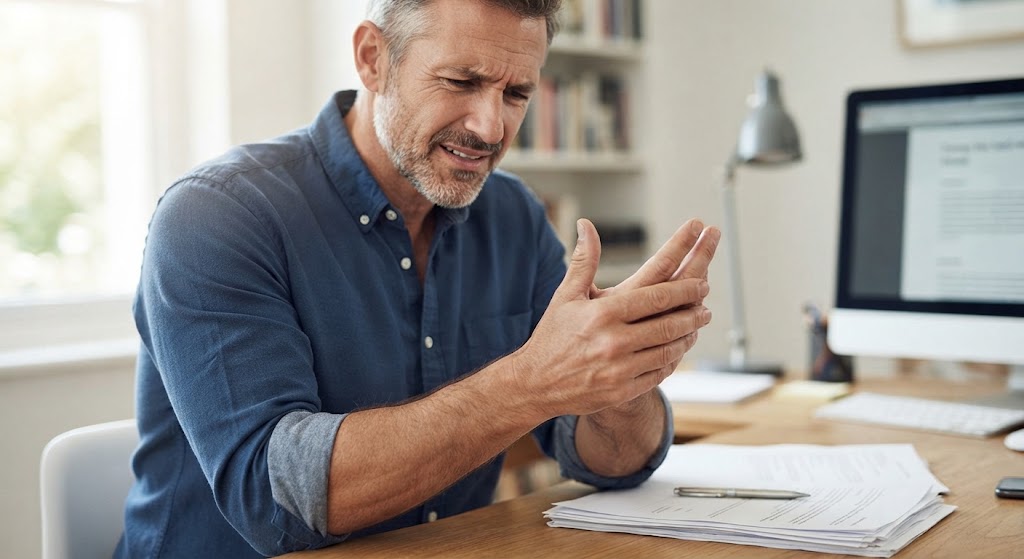 שחיקת סחוס בכף יד